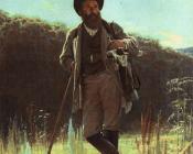 伊凡 尼古拉耶维奇 克拉姆斯柯依 : Portrait of the Artist Ivan Shishkin